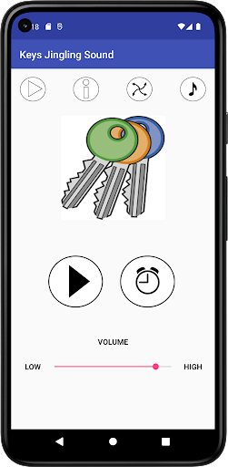 Android application Keys Jingling Sound screenshort
