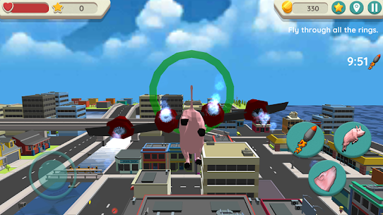 Crazy Pig Simulator MOD APK (UNLIMITED GOLD/UPGRADES) 7
