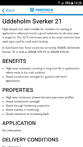 Uddeholm Steel Handbook Screen 2