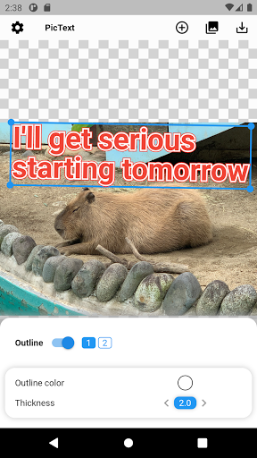 PicTelop - Text on Photos Screenshot 4 - AppWisp.com