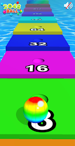 Screenshot 8 2048 Balls Run Challenge Game android