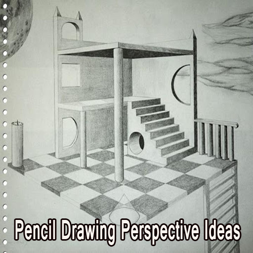 Pencil Drawing Perspective Ide  Icon