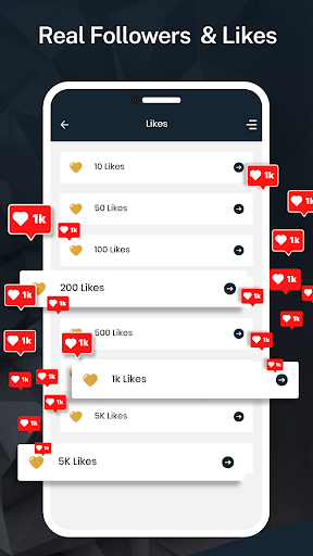 Real Followers & Likes Screen 2
