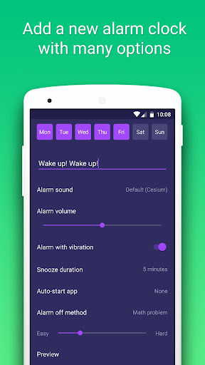Smart Alarm Clock Screen 3