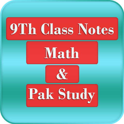 9th class math & pak study notes