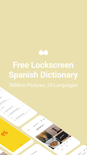 Lockscreen Spanish Dictionary