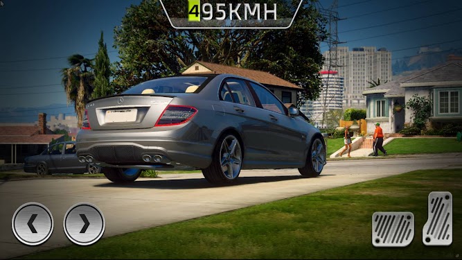 #3. City Mercedes C63 AMG Drive (Android) By: Speed Brothers Games