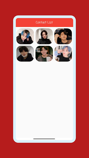Android application Jungkook Call Prank Video screenshort