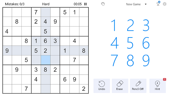 Sudoku - Classic Sudoku Puzzle Screenshot