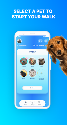 PAWPULAR-Walk to Earn Rewards Screen 2