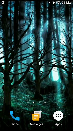 Android application Dark Forest 3D Video Wallpaper screenshort