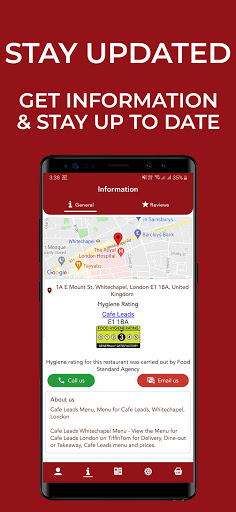 Cafe leads Restaurant Screenshot 4 - AppWisp.com