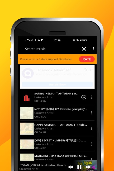 Tube Music Downloader Tubeplayのおすすめ画像1