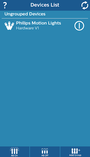 Android application Philips Motion Effects screenshort