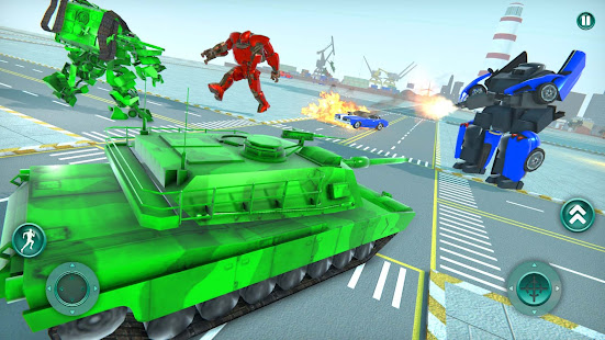 Army Tank Robot Car Robot Game 1.1 APK + Mod (Free purchase) for Android