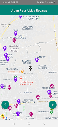 Urban pass Ubica Recarga