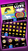 screenshot of Pink RGB Heart Theme