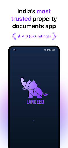 Android application Landeed: EC, Patta, 7/12, RTC screenshort