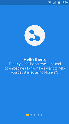 PLOINKS peer to peer messaging Screen 3