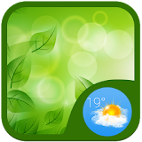 Green Seductive Weather Widget icon