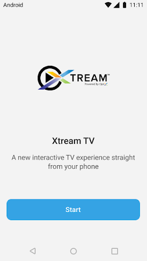 Android application Xtream TV Mobile screenshort