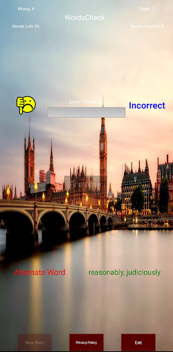 WordsCheck: English Vocabulary Screen 3