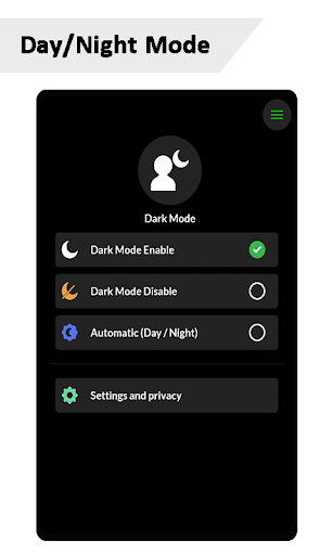 Dark Mode - Night Mode Screenshot 4 - AppWisp.com