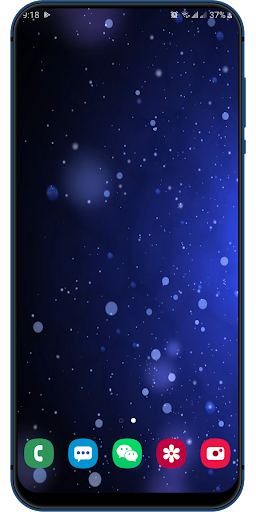 Shining Particles Wallpaper Screen 2