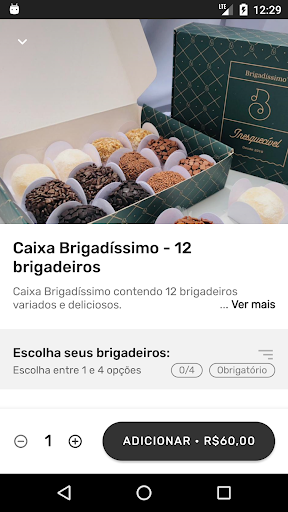 Brigadíssimo Doçaria Screen 2