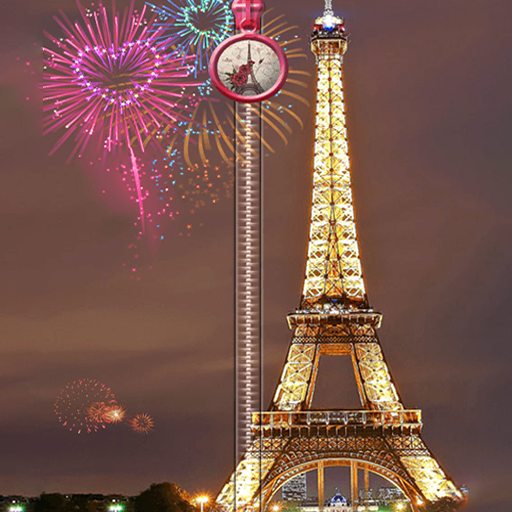 Eiffel Tower Zipper Lock Download on Windows