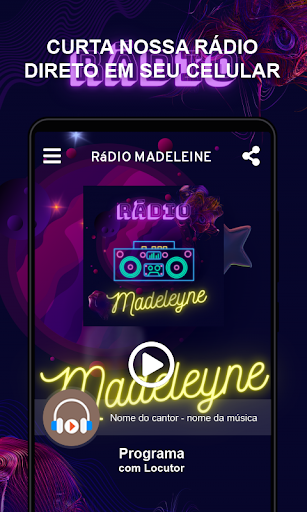 Android application Radio Madeleine screenshort