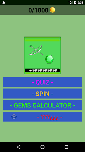 Free Gems Quiz for Archero 2020