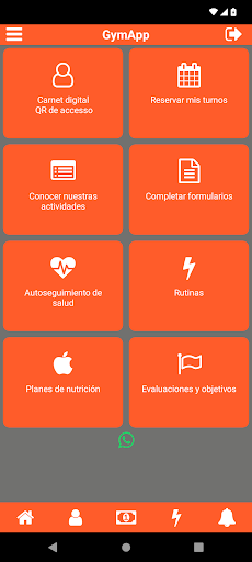 Android application HD GYM screenshort
