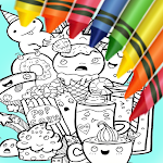Cover Image of Télécharger Kawaii Coloring Book 1.0 APK