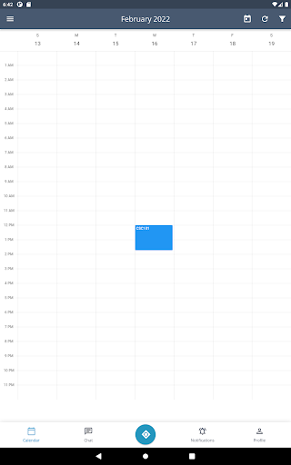 Android application Optime screenshort