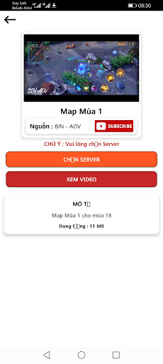 Android application DN 2003 screenshort
