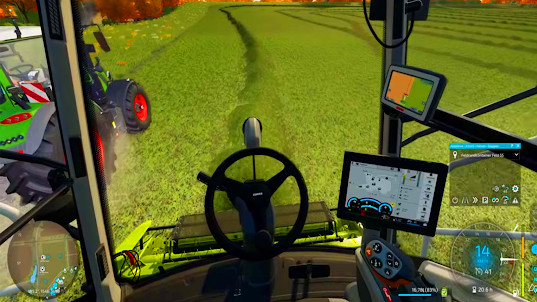Farming simulator:tractor farm