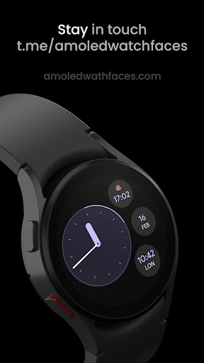 Pixel Analog Watch face Screen 3