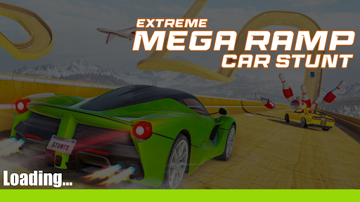 Android application Extreme Mega Ramp Car Stunt screenshort