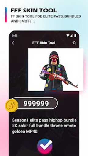 FFF Skin Emote, Fix Lag Screenshot 4 - AppWisp.com