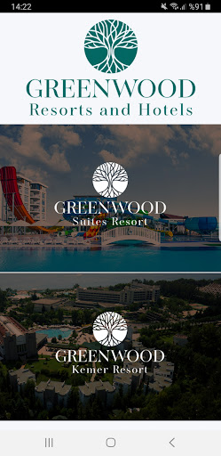 Android application Greenwood Resort and Hotels screenshort