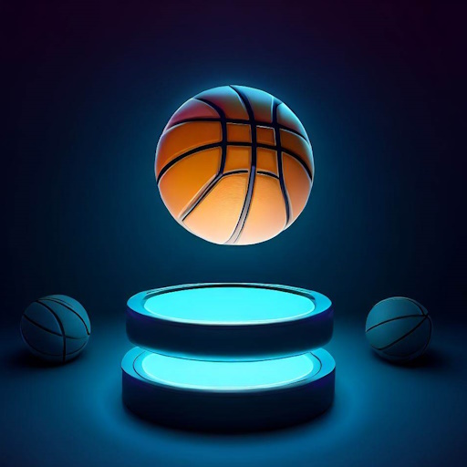 Slam Dunk Basketball Tiles logo