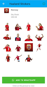 Captura 15 Haaland Stickers android