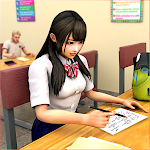 Cover Image of Download School Girl Life Simulator 3D  APK