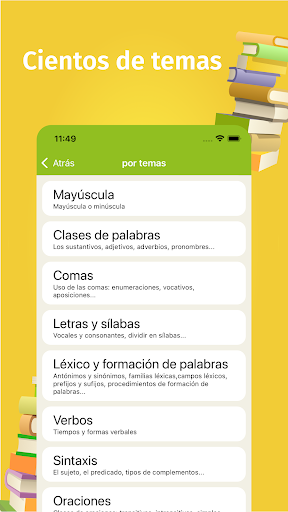 Screenshot of Ortografía Española