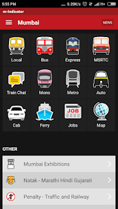 m-Indicator : Mumbai Local MOD APK (Premium débloqué) 1