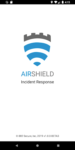 Android application 802 Secure Incidents screenshort