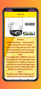 Dekco wifi camera guide