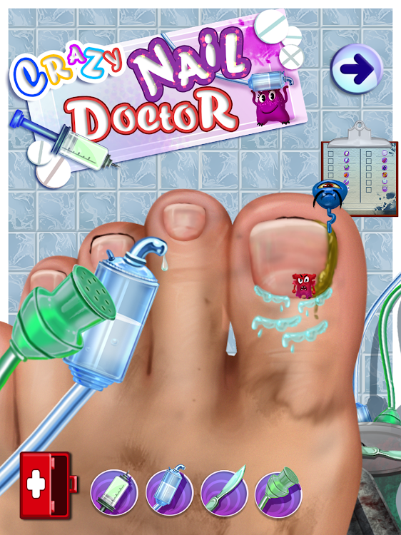 Crazy Toe Nail Doctor Hospital - 2.0.8 - (Android)