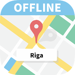 「Riga offline map」圖示圖片